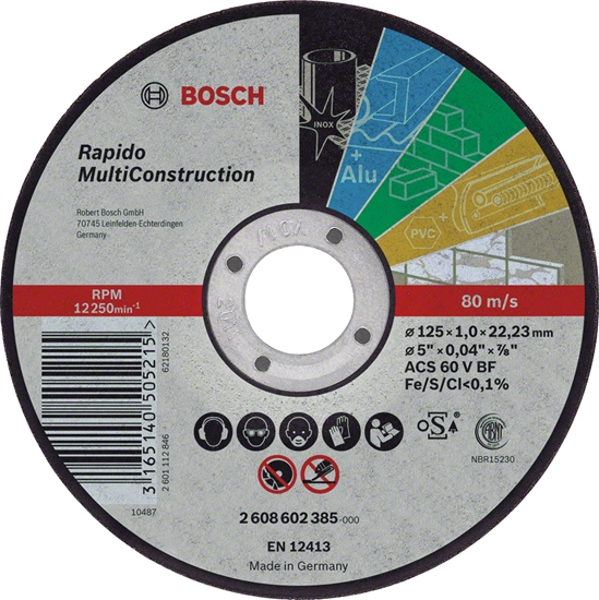 Picture of Bosch 2 608 602 383 angle grinder accessory