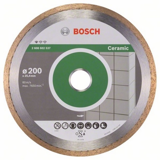 Picture of Bosch 2 608 602 537 angle grinder accessory Cutting disc