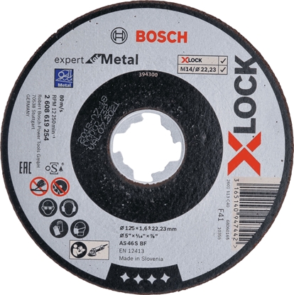 Attēls no Bosch 2 608 619 254 angle grinder accessory Cutting disc