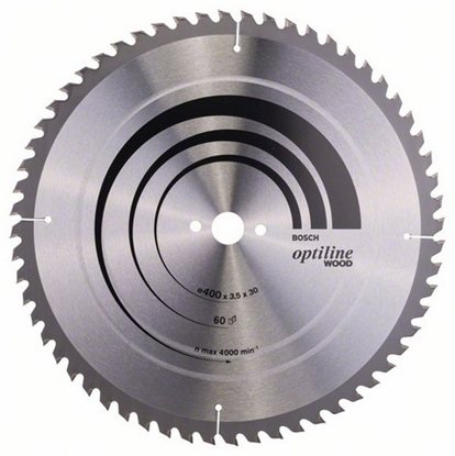 Attēls no Bosch 2 608 640 675 circular saw blade 40 cm 1 pc(s)