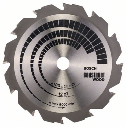 Attēls no Bosch ‎2608641201 circular saw blade 19 cm 1 pc(s)