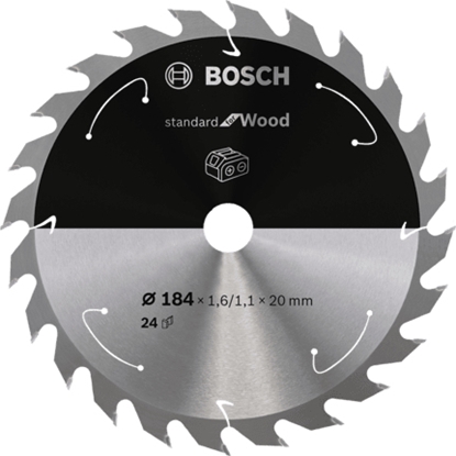 Attēls no Bosch 2 608 837 702 circular saw blade 18.4 cm 1 pc(s)