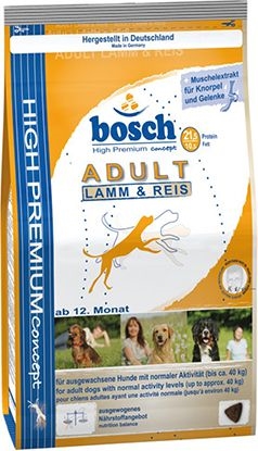 Attēls no Bosch Tiernahrung Adult Jagnięcina & Ryż - 15 kg