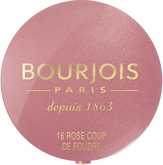 Изображение Bourjois Paris Little Round Pot Blusher róż do policzków 16 Rose Coup De Foudre 2.5g