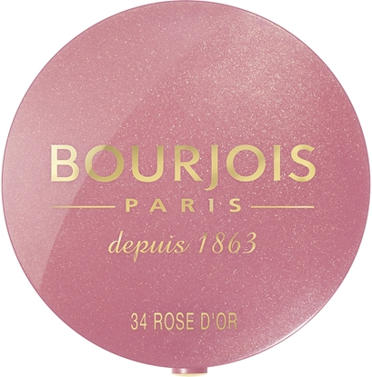 Изображение Bourjois Paris Little Round Pot Blusher róż do policzków 34 Rose d'Or 2.5g