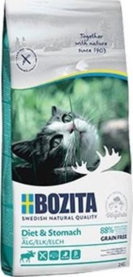 Изображение Bozita Diet & Stomach Grain free Elk 2 kg