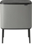 Picture of Brabantia Waste Bin Bo Touch Bin Mineral Concrete Grey, 3 x 11 L