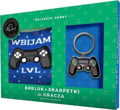 Изображение Breloczek Pan Dragon Zestaw brelok + skarpetki dla gracza