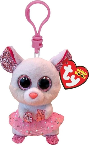 Picture of Breloczek TY Beanie Boos Nina - Biała ballerina mysz 8,5cm