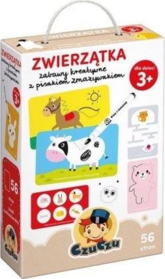 Picture of Bright Junior Media Czuczu Zwierzątka Zabawy Kreatywne Z Pisakiem Zmazywakiem