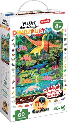 Picture of Bright Junior Media Puzzle obserwacyjne Dinozaury