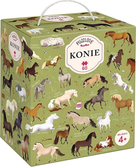 Picture of Bright Junior Media Puzzlove CzuCzu Konie 60el.