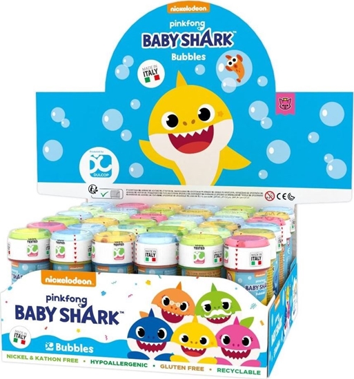 Изображение Brimarex Bańki 60 ml Baby Shark display 36 sztuk