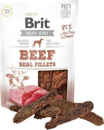 Picture of Brit BRIT JERKY Beef Fillets 80g