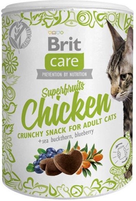 Attēls no Brit Care Cat Snack Superfruits Chicken 100g