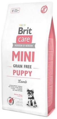 Attēls no Brit Care Grain Free Mini Puppy Lamb 7kg