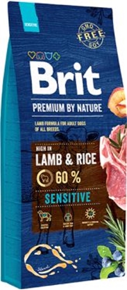 Picture of Brit Premium By Nature Sensitive Lamb 8kg