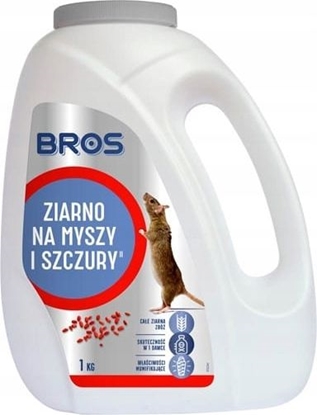 Изображение Bros Preparat na myszy i szczury Ziarno 1 kg