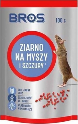 Изображение Bros Ziarno na myszy i szczury 100 g