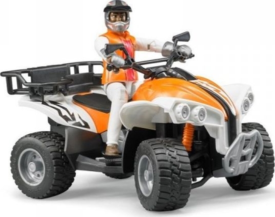 Изображение Bruder 63000 Zabawka Quad z kierowcą