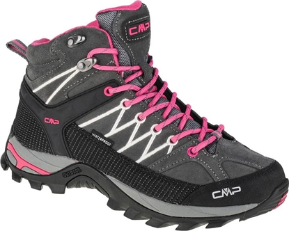Attēls no Buty trekkingowe damskie CMP Rigel Mid Wmn Trekking Shoes Wp Grey/Fuxi r. 39