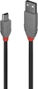 Picture of Lindy 1m USB 2.0 Type A to Mini-B Cable, Anthra Line