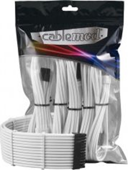 Picture of CableMod Zestaw kabli, Biały (ZUAD-936)