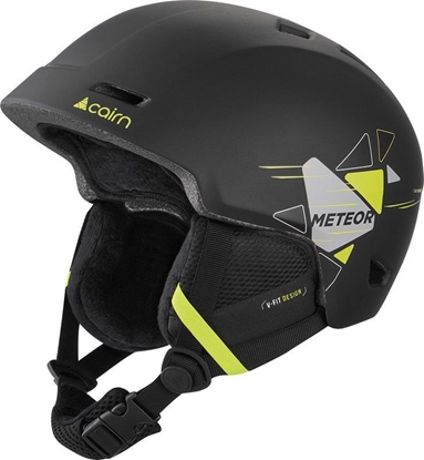 Attēls no Cairn Kask Meteor Black Lemon r. 59-60 cm