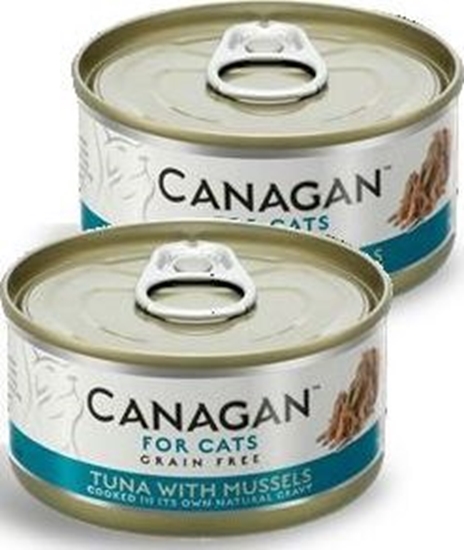 Picture of Canagan CANAGAN KOT pusz.75g TUNA WITH MUSSELS TUŃCZYK/ MAŁŻA /12