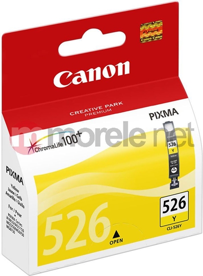 Picture of Canon CLI-526Y ink cartridge 1 pc(s) Original Yellow