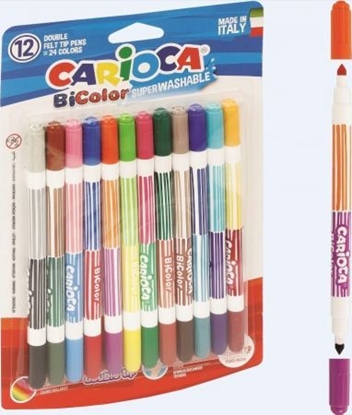 Изображение Carioca Pisaki BiColor 12/24 kolory