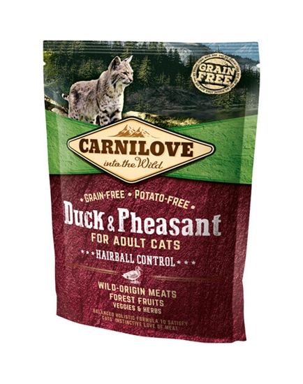 Picture of Carnilove 2kg KOT HAIRBALL DUCK PHEASANT