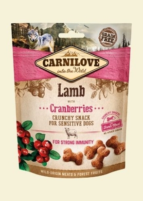 Picture of Carnilove Przysmak Dog Snack Fresh Crunchy Lamb+Cranberries 200g