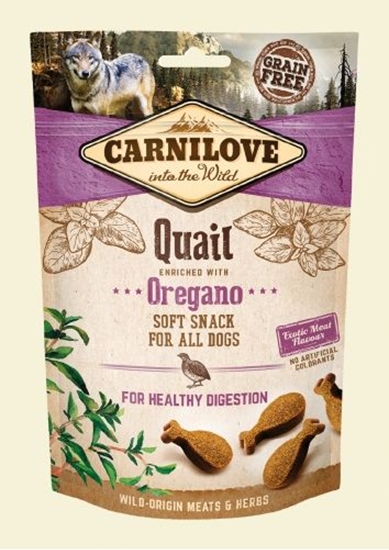 Picture of Carnilove Przysmak Dog Snack Fresh Soft Quail+Oregano 200g