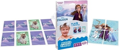 Picture of Cartamundi Shuffle - Aqua game Disney Frozen CARTAMUNDI