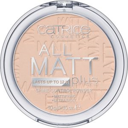 Изображение Catrice All Matt Plus Powder puder w kamieniu 010 Transparent 10g