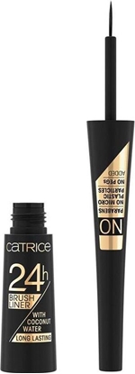 Изображение Catrice CATRICE_24H Brush Liner eyeliner do powiek 010 Ultra Black 3ml