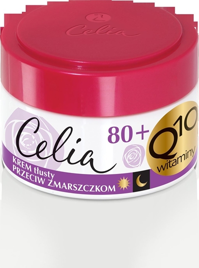 Picture of Celia Krem do twarzy Q10 Witaminy 80+ przeciwzmarszczkowy 50ml