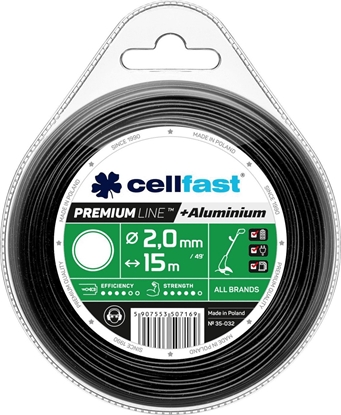 Picture of Cellfast żyłka tnąca premium 2,0mm / 15m okrągła (35-032)