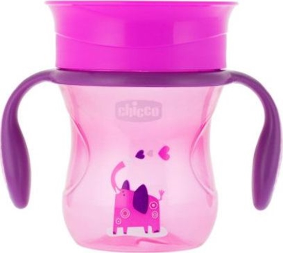 Picture of Chicco Kubek 360 do nauki picia 200ml różowy