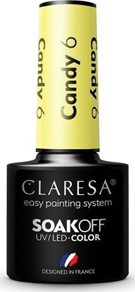 Изображение Claresa Claresa Soak Off UV/LED Candy lakier hybrydowy 6 5g