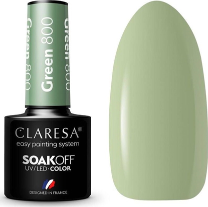 Изображение Claresa Claresa Soak Off UV/LED Green lakier hybrydowy 800 5g