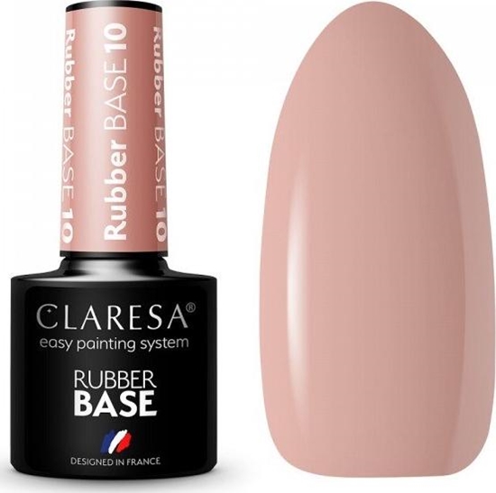 Изображение Claresa CLARESA_Rubber Base baza do lakieru hybrydowego 10 5g