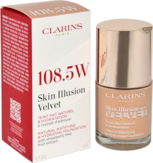 Picture of Clarins CLARINS SKIN ILLUSION VELVET FOUNDATION 108.5W 30ML