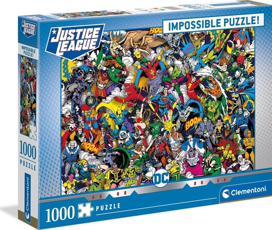 Изображение Clementoni DC Comics Impossible Puzzle 1000el (39599)