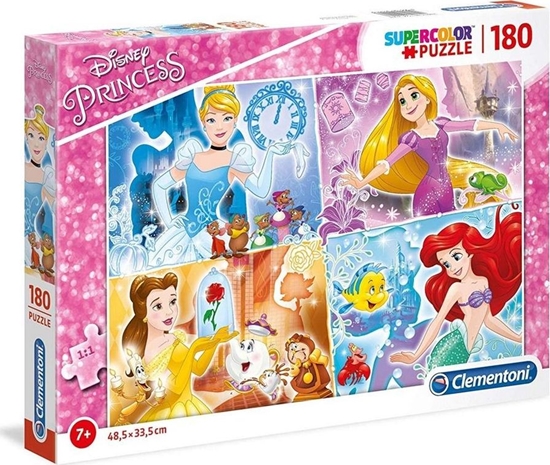 Изображение Clementoni Puzzle 180 Super kolor Princess