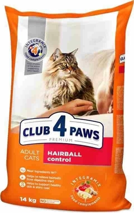 Attēls no Club 4 Paws CLUB4Ł KOT 14kg HAIRBALL