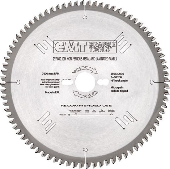 Picture of CMT piła HW D=210 F=30 Z=64 K=2,8/2,2 (296.210.64M)