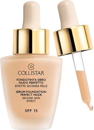 Picture of Collistar Serum Foundation Perfect Nude SPF15 Second Skin Effect podkład do twarzy 2 Beige 30ml