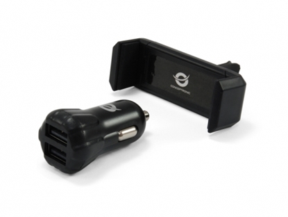 Picture of Conceptronic 2-Port USB Car Charger Kit